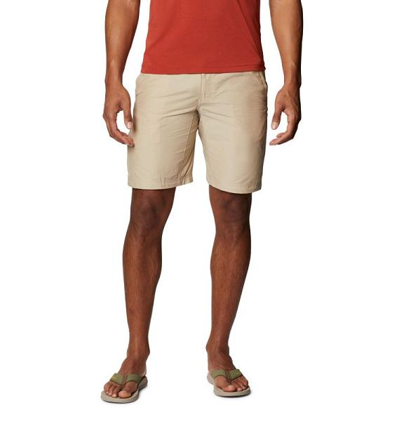 Columbia Trek-On Shorts Khaki For Men's NZ18723 New Zealand